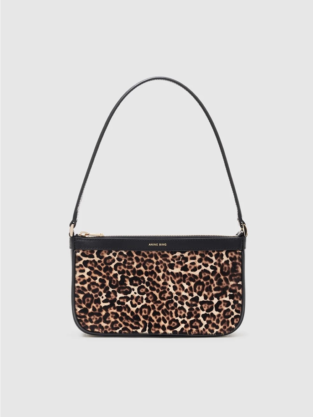 Anine Bing Mini Elly Leopard Bag